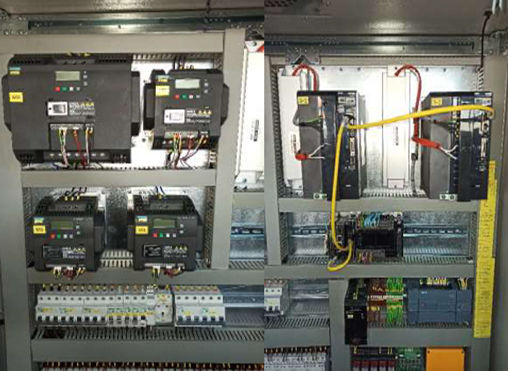Dincer 90 electrical panel